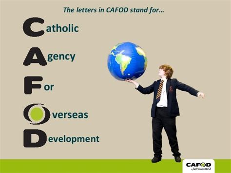 what does cafod stand for